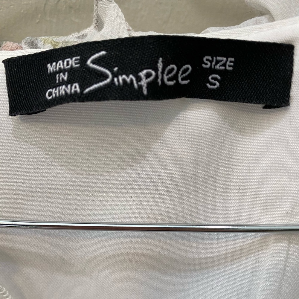 Simplee | Floral Midi Dress | VGUC | Size S - Picture 5 of 7